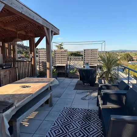 公寓 Le Rooftop De Vue 360 *